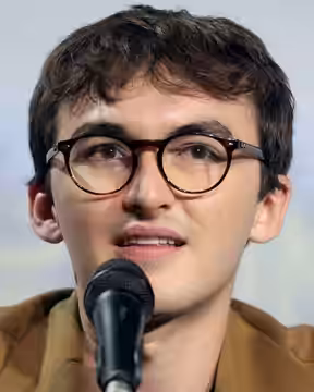 Isaac Hempstead Wright speaking at the 2019 San Diego Comic Con International, for "Game of Thrones", at the San Diego Convention Center in San Diego, Californi