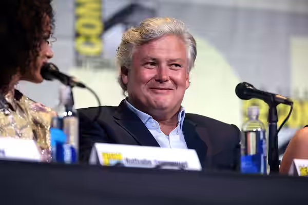 Conleth Hill speaking at the 2016 San Diego Comic Con International, for "Game of Thrones", at the San Diego Convention Center in San Diego, California. Please 
