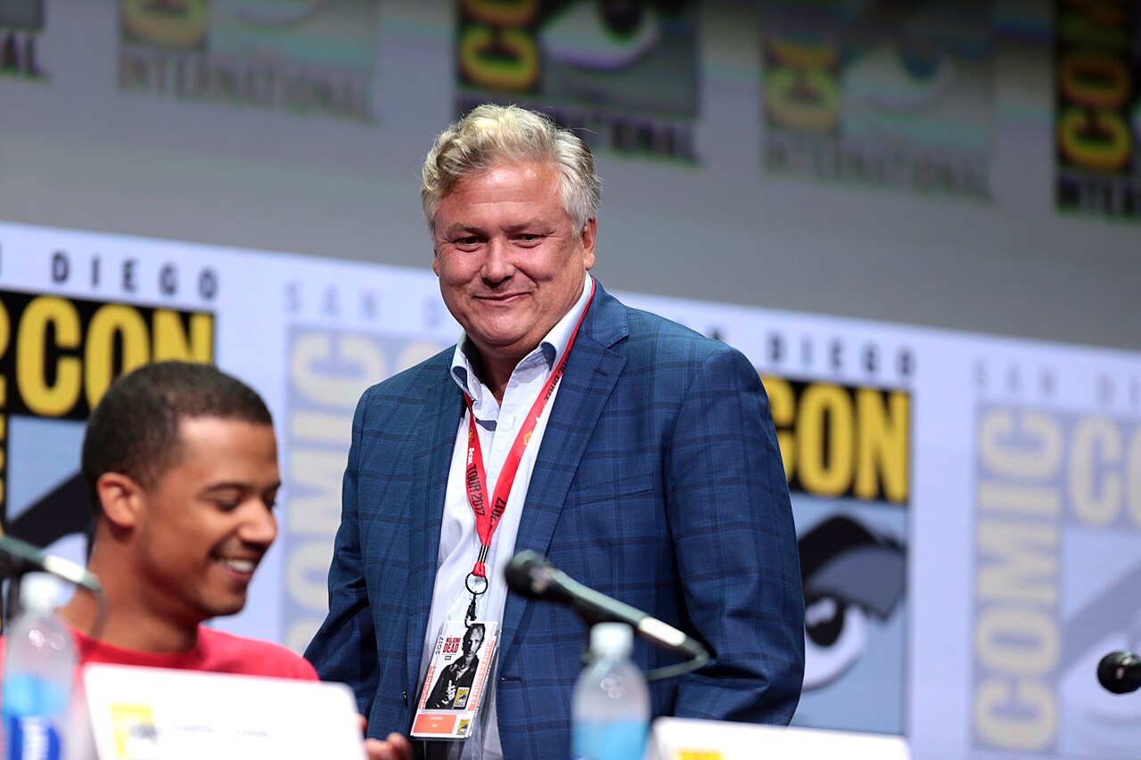 Conleth Hill speaking at the 2017 San Diego Comic Con International, for "Game of Thrones", at the San Diego Convention Center in San Diego, California. Please 