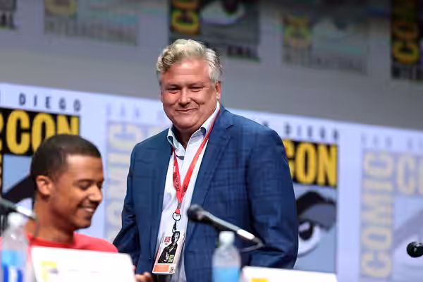Conleth Hill speaking at the 2017 San Diego Comic Con International, for "Game of Thrones", at the San Diego Convention Center in San Diego, California. Please 