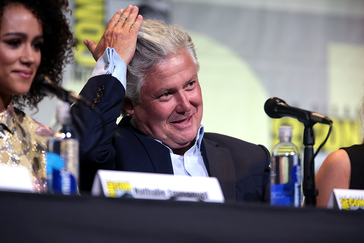 Conleth Hill speaking at the 2016 San Diego Comic Con International, for "Game of Thrones", at the San Diego Convention Center in San Diego, California. Please 