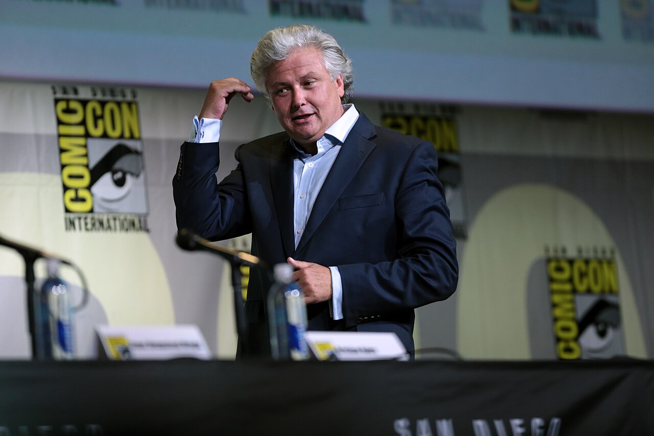 Conleth Hill speaking at the 2016 San Diego Comic Con International, for "Game of Thrones", at the San Diego Convention Center in San Diego, California. Please 