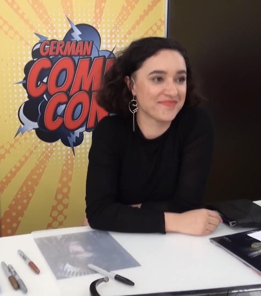 Keisha Castle-Hughes at the 2018 German Comic Con München (Munich)