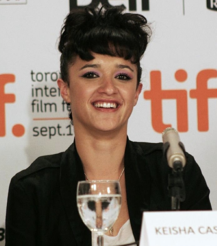 New Zealand actress Keisha Castle-Hughes at the press conference for The Vintner's Luck