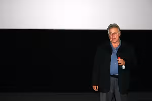 Charles Roven à l'avant-première de Live ! diffusée à l'UGC Ciné Cité Les Halles, à Paris. (2008)