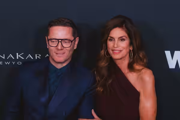 Arnaud Michon &amp; Cindy Crawford at the WWD Style Awards 2026