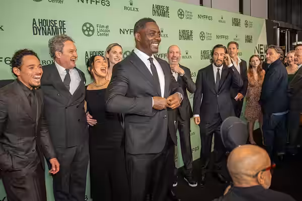Cast of A House of Dynamite at the 63rd annual New York Film Festival at Lincoln Center in 2025