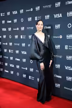 Sandrine Holt, actor, at the 2024 Toronto International Film Festival (TIFF) for the movie The Shrouds.