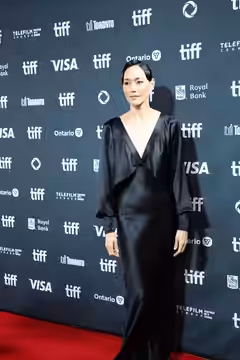 Sandrine Holt, actor, at the 2024 Toronto International Film Festival (TIFF) for the movie The Shrouds.