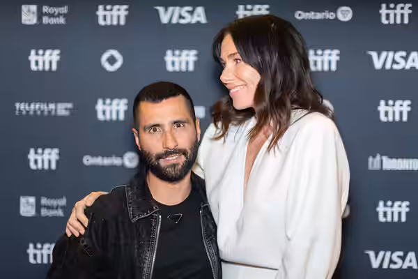 David Hinojosa and Halina Reijn, producer and writer-director respectively, at the 2024 Toronto International Film Festival