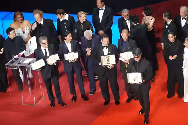 Winners from 2025 Cannes Film Festival after awards ceremony