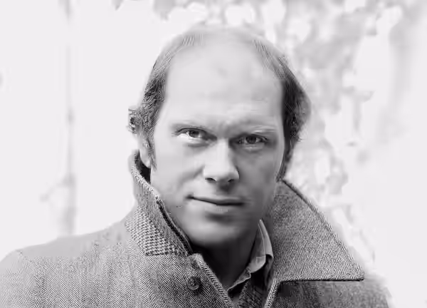 Portrait of the French actor Claude Brosset in 1979 taken in preparation for a casting.