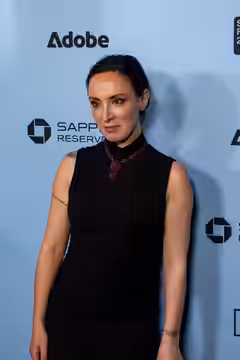 Mary Bronstein, director, at the 2025 Sundance Film Festival for the movie If I Had Legs I'd Kick You. (2022)