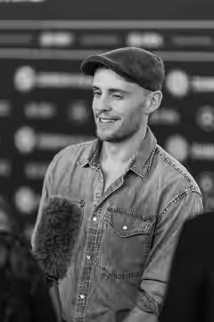 Harry Lighton on the Green Carpet at the 2025 Zurich Film Festival.