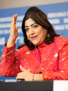 Director Gurinder Chadha presenting her film Viceroy's House at the Berlinale 2017
