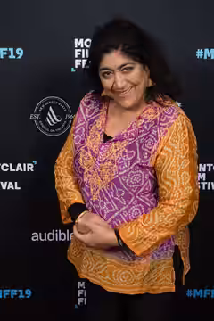 Gurinder Chadha at the premiere of Blinded by the Light during the Montclair Film Festival 2019.