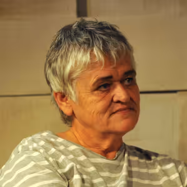 Pirkko Saisio, Finnish writer and director, Finnish National Theatre, Helsinki, September 2011.