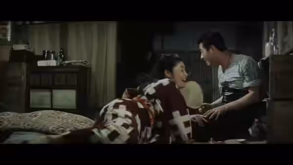 日本侠客伝シリーズ 第3作『日本侠客伝 関東篇』(1965年8月12日公開) 予告編 での藤純子と高倉健 (2021)