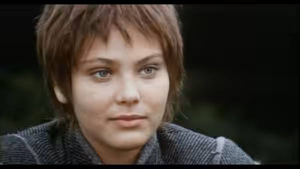Ornella Muti in una scena del film Le monache di Sant'Arcangelo (1973), girato in Italia