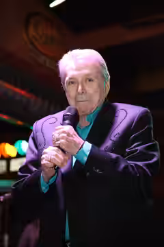 Mickey Gilley at the Redneck Country Club in 2014