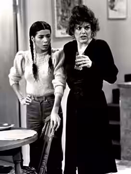 EXCLUSIVE TO YOU IN YOUR CITY ROOMIES WITH A VIEW -- Irene Cara (left) plays Irene Cannon, a young and talented performer who moves into a New York apartment wi (1981)