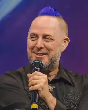 Taliesin Jaffe, voice actor, at GalaxyCon Raleigh in Raleigh NC July, 25, 2026