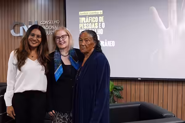 Brasília 05/12/2022 - O evento “Juntos contra o tráfico de pessoas e o trabalho escravo contemporâneo” contou com a exibição do filme “Pureza”, baseado na histó