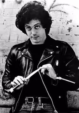 Musical artist Billy Joel in a 1978 publicity photo for his album 52nd Street