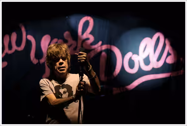 Presentación de la mítica banda New York Dolls en Buenos Aires. Teatro Flores (2009)
