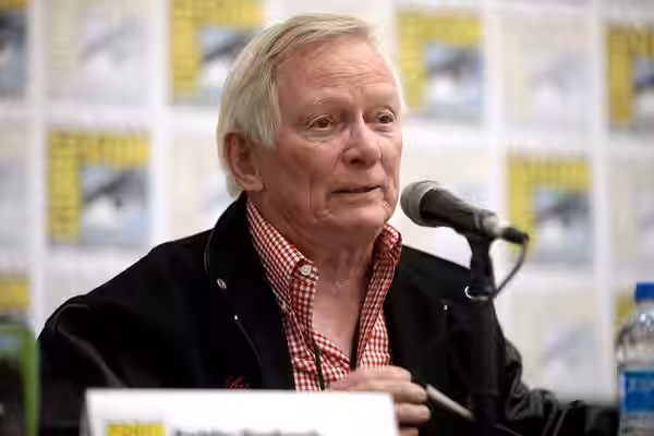 Bobby Herbeck speaking at the 2021 San Diego Comic Con Special Edition, for "TMNT from Comic Book to Big Screen: Looking Back and Looking Forward", at the San D