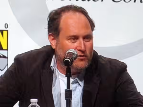 Jon Turteltaub, director of The Sorcerer's Apprentice, participating in a panel on the film at WonderCon 2010.