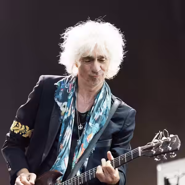 Les Insus en concert lors du festival des vieilles charrues 2016.
