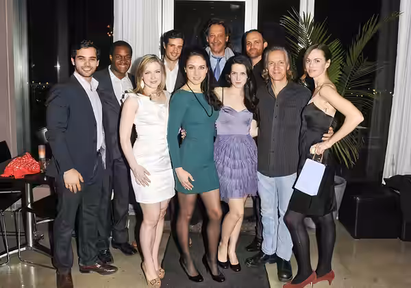 The 2011 CFC Actors Conservatory, with CFC Executive Director Slawko Klymkiw and Actor-in-Residence Michael Riley. (L-R) Front: Johnathan Sousa, Matthew G. Brow (2012)