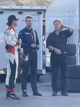 Daniel Wu, Tazio Ottis and Eric Purcell at the 2023 Prototype Celebration