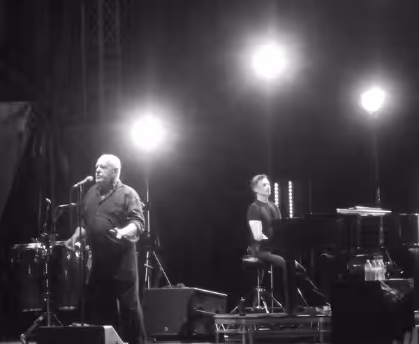 Joe Cocker during one of his last concerts in Europe, Salem Germany, 2013