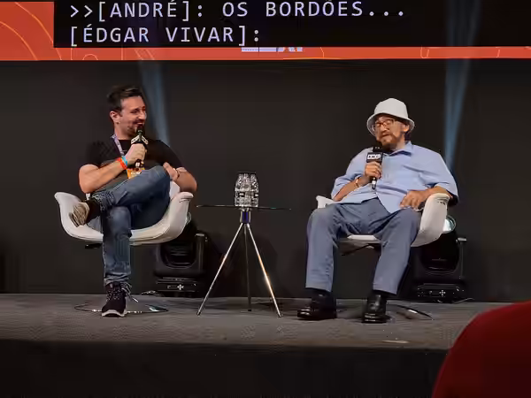 Edgar Vivar na CCXP 2024 em São Paulo.