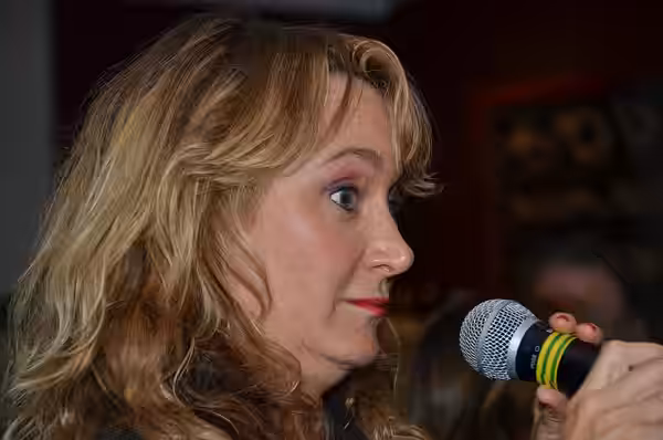 Julie Ferrier au Festival du film britannique de Dinard 2016