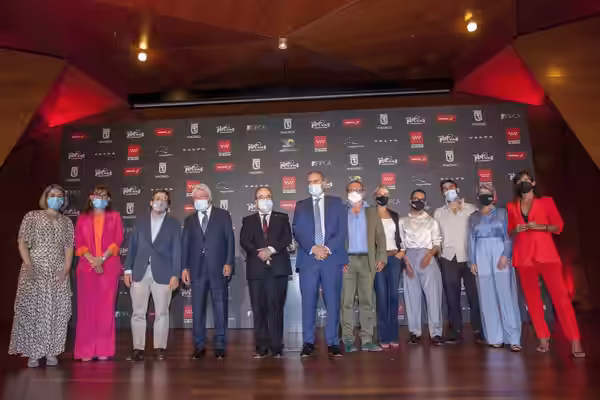 El alcalde de Madrid, José Luis Martínez-Almeida, ha participado hoy en la presentación de los nominados a la VIII edición de los Premios Platino del Cine Ibero (2021)