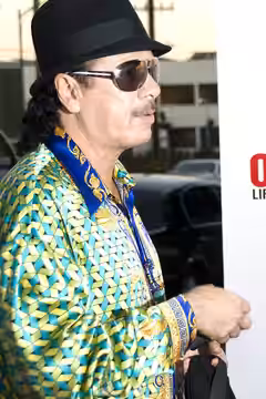 Carlos Santana at the ONEXONE benefit in San Francisco, October 2008