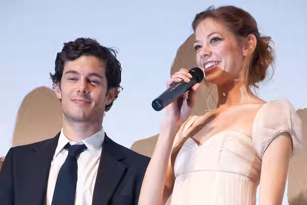 Adam Brody and Analeigh Tipton. (2011)