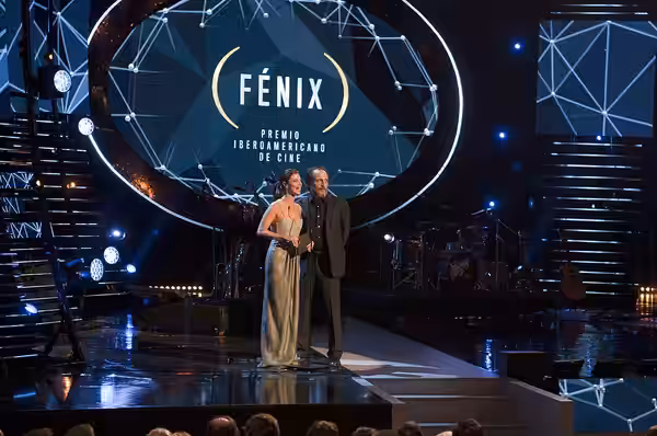Jueves, 30 de Octubre 2014. Primera emision de la entrega del Fenix, Premio iberoamericano de Cine, realizado en el Teatro de la Ciudad Esperanza Iris, en el pa