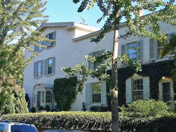 House of actor Claude Rains in West Chester, Pennsylvania (2010)