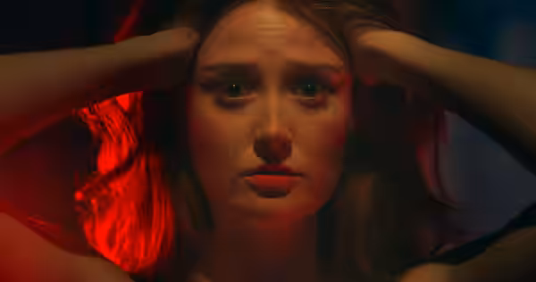 Shannon Davidson as Moira Shearer in " Òran na h-Eala". (2022)