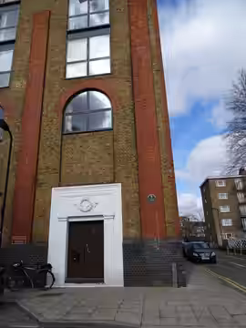 Site of Gainsborough Film Studios, Poole St, Hoxton, London N1 5EE (2021)
