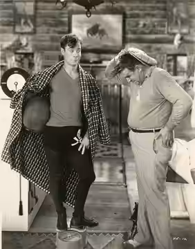 Still from the the American musical comedy film Hold Everything (1930). Subjects (LCTGM): motion pictures, actors