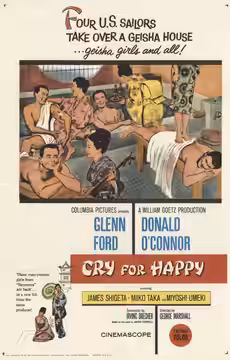 Film poster for the 1961 film Cry for Happy
