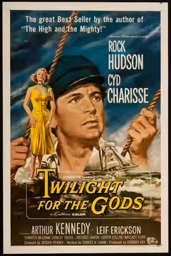Advertising poster for Twilight for the Gods (1958)