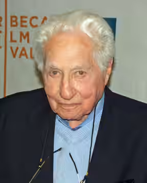 Budd Schulberg at the 2007 Tribeca Film Festival in New York City. Location: Pace University's campus in downtown Manhattan. This image is a low-resolution vers