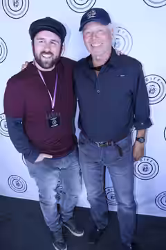 Brian Patrick Butler and Kerry Rossall attend a film screening for "Assumption" at Oceanside International Film Festival 2017