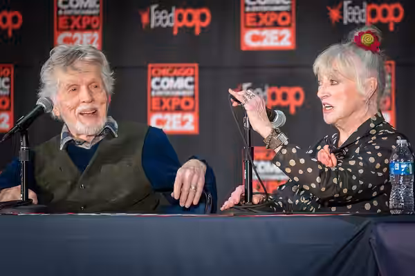 Tom Skerritt and Veronica Cartwright at the 2024 Chicago Comic and Entertainment Exposition (C2E2)